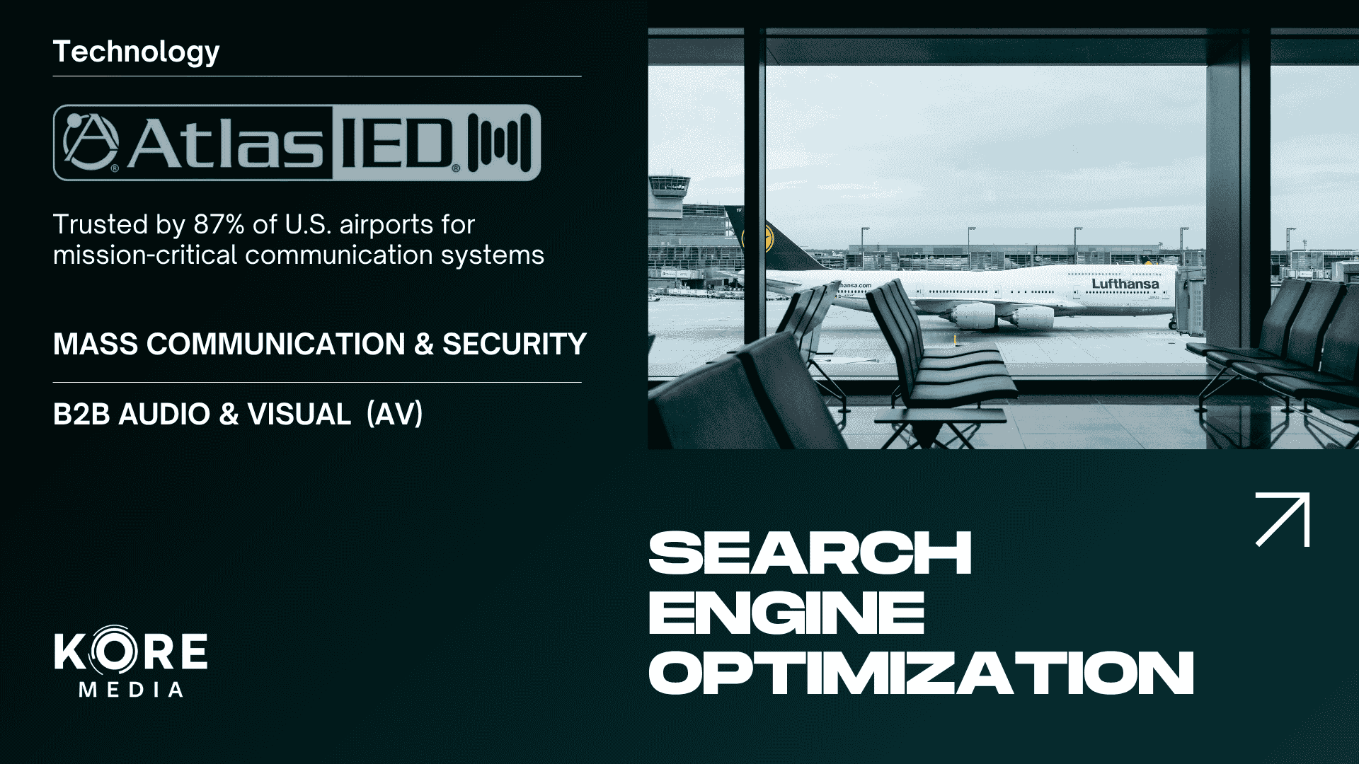 AtlasIED case study banner Design AtlasIED case study banner Design